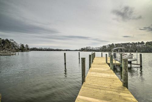 Waterfront Cottage with Fishing Dock and Fireplace!