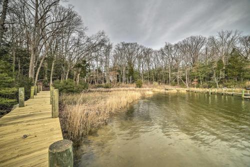 Waterfront Cottage with Fishing Dock and Fireplace!