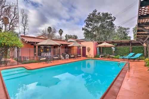 . Classy SoCal Spanish Villa-Pool and Grand Piano