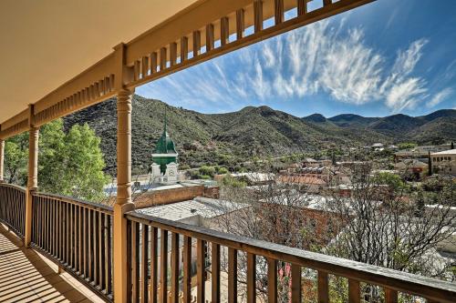 Downtown Bisbee Home with Unique Mountain Views