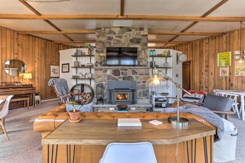 Family Home with Deck Walk to Big Bass Lake! - image 2