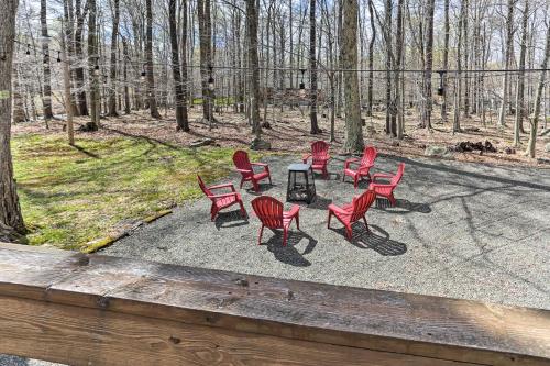 Family Home with Deck Walk to Big Bass Lake! - image 5