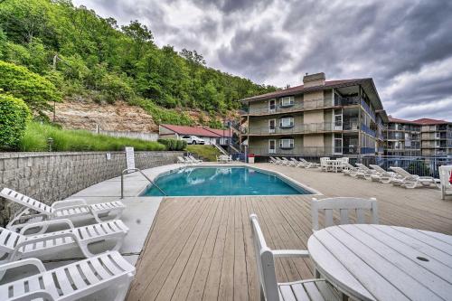Waterfront Lake Ozark Condo with Deck and Pools
