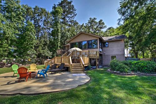 . Waterfront Midway Home with Sunroom and Large Yard