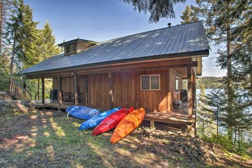 South Lake Coeur dAlene Home with Dock and Kayaks - image 3