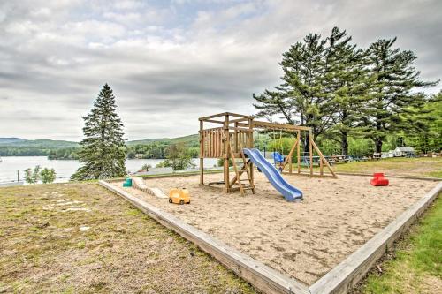 Newfound Lake Studio BBQ, Fire Pit and Beach Access in 布里斯托爾(NH)