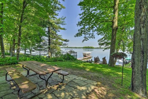 White Lake Home with Patio, Fire Pit, Boat Dock!