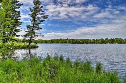 Burns Lake Cabin with Dock Fire Pit Rowboat and More! - image 6