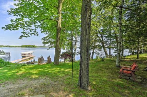 White Lake Home with Patio, Fire Pit, Boat Dock!