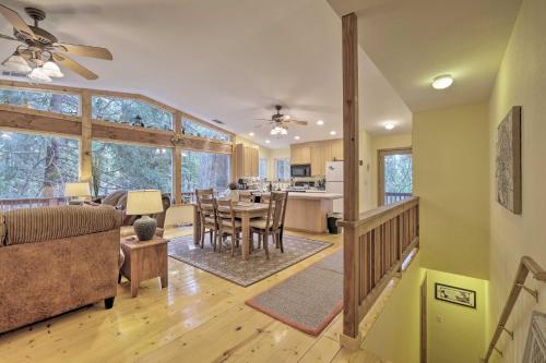 Walk to Big Trees State Park: Cabin w/ Deck! in Arnold (CA)