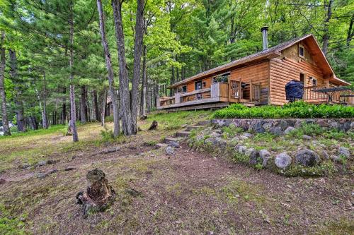 Burns Lake Cabin with Dock Fire Pit Rowboat and More! - image 2