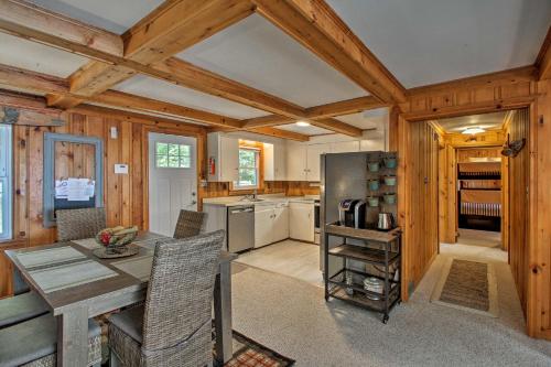 Waterfront Sebago Lake Cottage with Dock and Beach - image 8