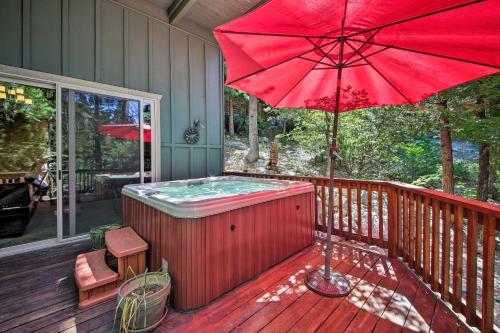 Luxe Lake Arrowhead Home with Game Room and Hot Tub