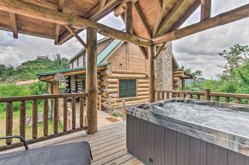 Log Cabin with Hot Tub and Games 5 Mi to Pigeon Forge - image 9