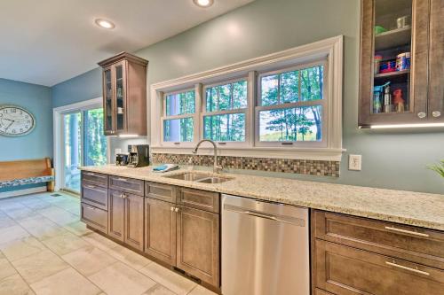 Lakefront Gobles Home with Private Dock and Boats! - image 2