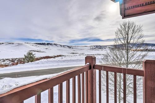 Granby Escape with Deck and Views 9 Mi to Lake Granby in Granby, USA