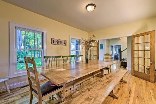 Lakefront Gobles Home with Private Dock and Boats! - image 14