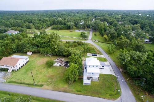 Modern Waveland Home with Deck - Walk to the Beach!