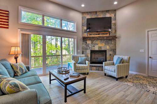 Gilford House with Covered Deck and Grill!