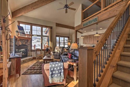 Granby Escape with Deck and Views 9 Mi to Lake Granby in Granby, USA