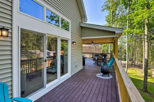 Gilford House with Covered Deck and Grill!