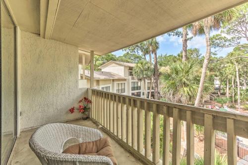 Patio and Walk to Beach Hilton Head Island Townhome Patio and Walk to Beach Hilton Head Island Townhome