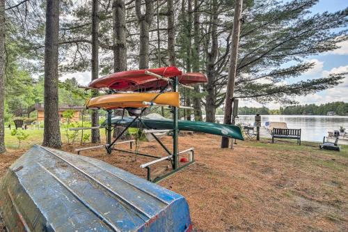 Saranac Lake Cabin with Beach Access - image 13