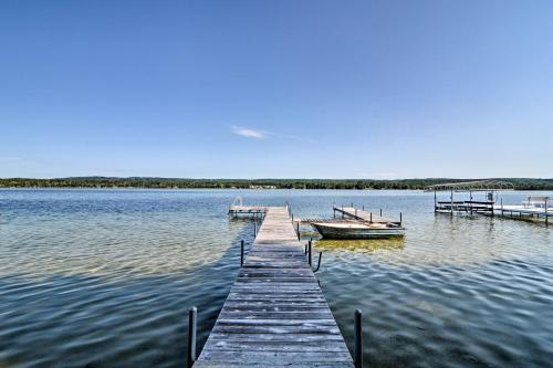 Waterfront Petoskey Cottage with Deck and Grill! in Petoskey, USA