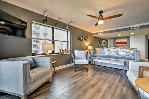 Oceanfront Daytona Beach Condo with View and Pool in Daytona Beach Shores, USA