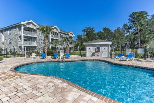Myrtle Beach Condo with Views of Community Pool! - image 7