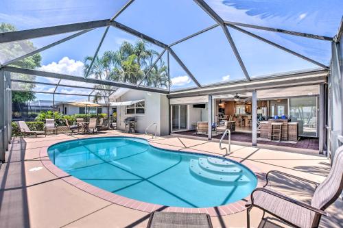 Cape Coral Waterfront Home with Pool and Dock!