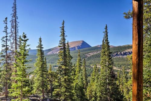 Grand Fairplay Cabin with Hot Tub and Mountain Views!