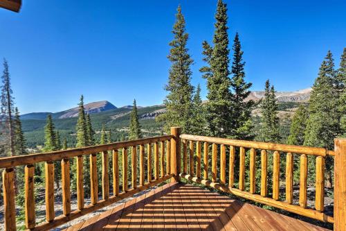 Grand Fairplay Cabin with Hot Tub and Mountain Views!