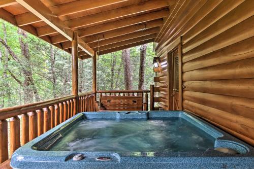 Romantic Pigeon Forge Log Cabin with Hot Tub! - image 5
