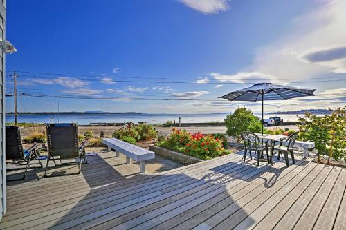 Birch Bay Waterfront Home - Steps to Beach! - Blaine