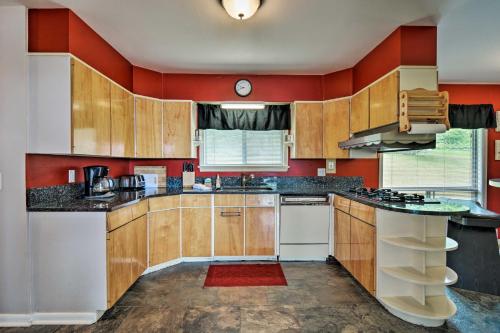 Lakefront Boyne Home with Deck, Walk to Downtown! in Boyne City, USA