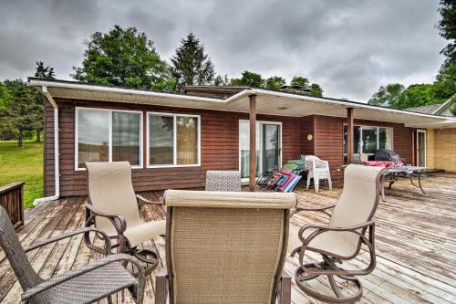 Lakefront Boyne Home with Deck, Walk to Downtown! in Boyne City, USA