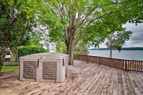 Lakefront Boyne Home with Deck, Walk to Downtown! in Boyne City, USA