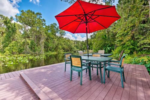 Waterfront Bungalow Studio on Rock Springs River!