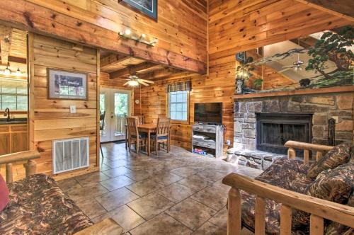 Pigeon Forge Log Home with Hot Tub Less Than 2 Miles to DTWN! - image 9