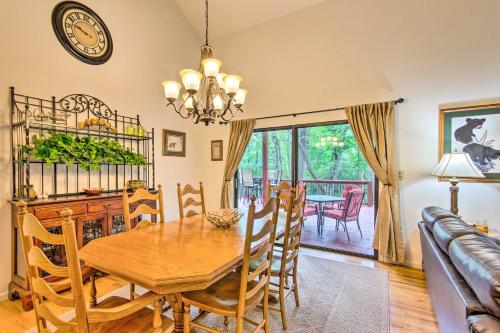 Lake Toxaway Cabin with Fire Pit - 1 Mi to Marina in Lake Toxaway, USA