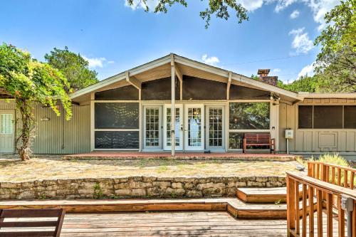 Lago Vista Home with Deck Fire Pit and Lake Views