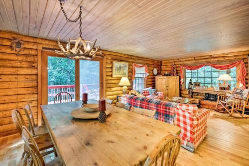 Private Wooded Cabin, 8 Mi to Sundance Ski and Town! in Wilmington, USA