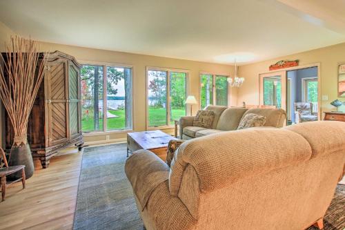 Interlochen Home on Green Lake with Dock and Beach! in Interlochen, USA