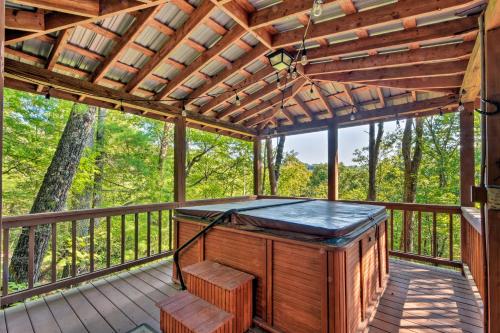Upscale Cabin with Hot Tub - 4 Mi to Blue Ridge - main image