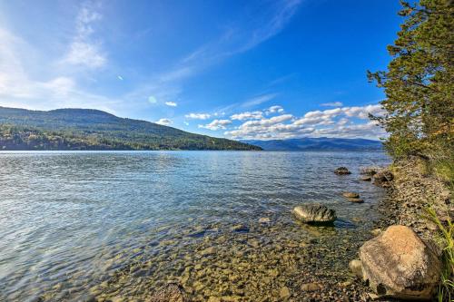 Lake Pend Oreille Home with Dock and Paddle Boards