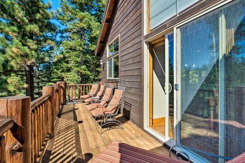 Truckee Home with Hot Tub 3 Mi to Donner Lake