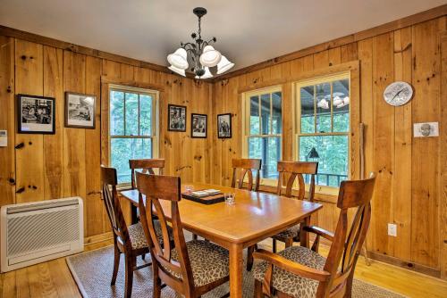 Asheville-Area Cabin with Fire Pit and Forest Views in Hendersonville, USA