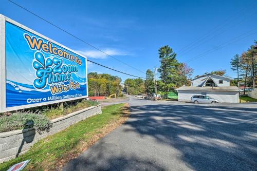 Catskill Mtn Home with Deck about 1 Miles to Zoom Flume!