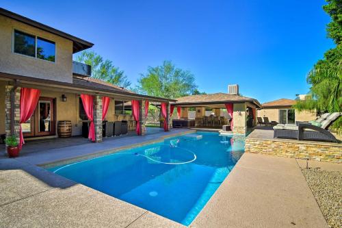Pool, Bar and Game Room Red Mountain Mesa Oasis